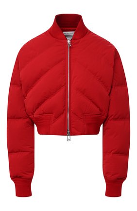 Женский пуховый бомбер BOTTEGA VENETA красного цвета по цене 172500 руб., арт. 652863/V0RR0 | Фото 1 Женский пуховый бомбер BOTTEGA VENETA красного цвета, арт. 652863/V0RR0 | Фото 1 (Материал подклада: Синтетический материал; Рукава: Длинные; Материал внешний: Синтетический материал; Кросс-КТ: Куртка; Материал утеплителя: Пух и перо; Длина (верхняя одежда): Короткие; Стили: Кэжуэл; Женское Кросс-КТ: Пуховик-куртка)