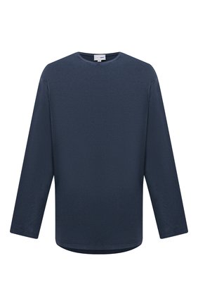 Мужская хлопковый лонгслив ZILLI SPORT темно-синего цвета по цене 43950 руб., арт. MFU-13075-447782/0001/4XL-8XL | Фото 1 Мужская хлопковый лонгслив ZILLI SPORT темно-синего цвета, арт. MFU-13075-447782/0001/4XL-8XL | Фото 1 (Принт: Без принта; Рукава: Длинные; Big sizes: Big Sizes; Стили: Кэжуэл; Материал внешний: Хлопок; Длина (для топов): Удлиненные; Региональные ограничения белый список (Axapta Mercury): RU)
