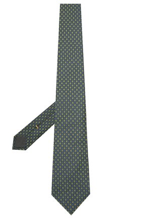 Мужской шелковый галстук CANALI хаки цвета по цене 12150 руб., арт. 18/HJ03076 | Фото 2 Мужской шелковый галстук CANALI хаки цвета, арт. 18/HJ03076 | Фото 2