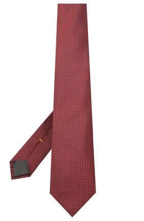 Мужской шелковый галстук CANALI красного цвета по цене 11500 руб., арт. 18/HJ03125 | Фото 2 Мужской шелковый галстук CANALI красного цвета, арт. 18/HJ03125 | Фото 2
