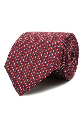 Мужской шелковый галстук CANALI бордового цвета по цене 11500 руб., арт. 18/HJ03128 | Фото 1 Мужской шелковый галстук CANALI бордового цвета, арт. 18/HJ03128 | Фото 1