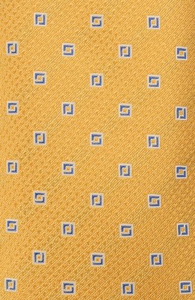 Мужской шелковый галстук CANALI желтого цвета по цене 12700 руб., арт. 18/HJ03135 | Фото 3 Мужской шелковый галстук CANALI желтого цвета, арт. 18/HJ03135 | Фото 3