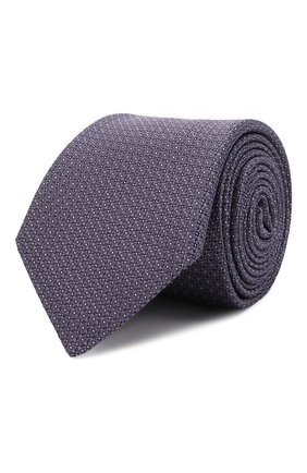 Мужской шелковый галстук CANALI фиолетового цвета по цене 19650 руб., арт. 79/HX03197 | Фото 1 Мужской шелковый галстук CANALI фиолетового цвета, арт. 79/HX03197 | Фото 1