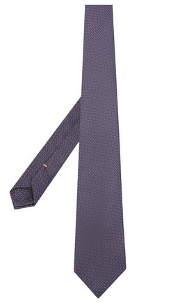 Мужской шелковый галстук CANALI фиолетового цвета по цене 19650 руб., арт. 79/HX03197 | Фото 2 Мужской шелковый галстук CANALI фиолетового цвета, арт. 79/HX03197 | Фото 2