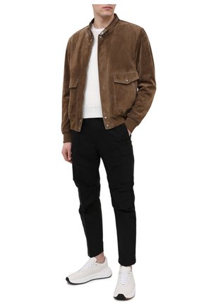 Мужской кашемировый свитер TOM FORD белого цвета по цене 162500 руб., арт. BWK56/TFK300 | Фото 2 Мужской кашемировый свитер TOM FORD белого цвета, арт. BWK56/TFK300 | Фото 2 (Материал внешний: Шерсть, Кашемир; Мужское Кросс-КТ: Свитер-одежда; Стили: Кэжуэл; Принт: Без принта; Длина (для топов): Стандартные; Рукава: Длинные)