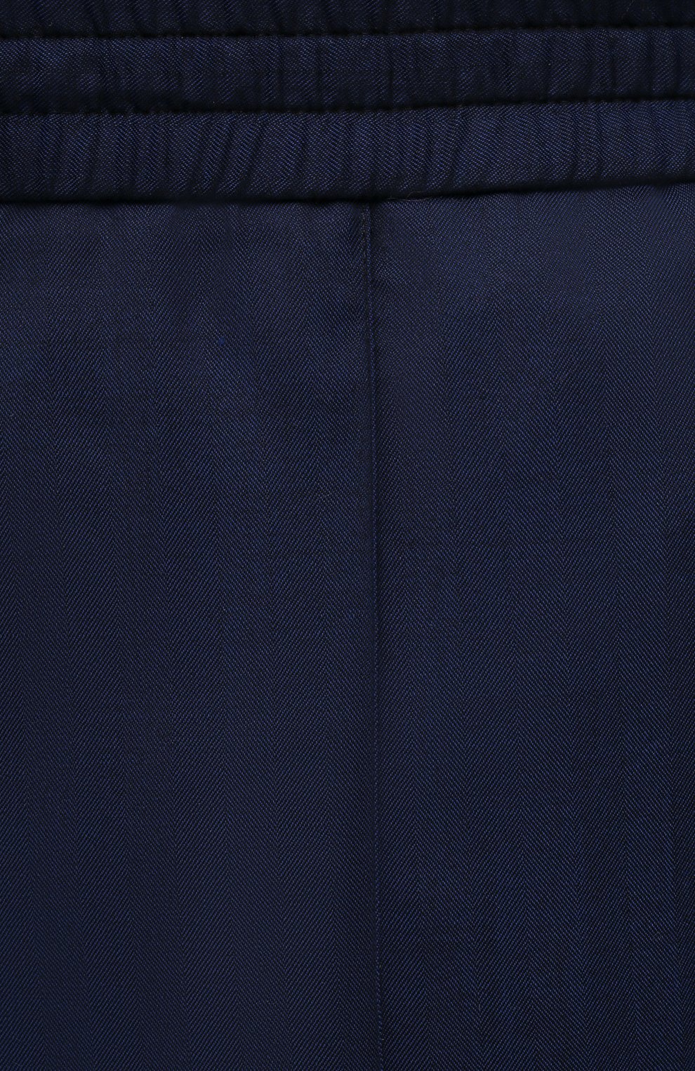 Мужские шерстяные брюки BRIONI темно-синего цвета, арт. RPM20L/P0A9I/NEW SIDNEY | Фото 5 (Big sizes: Big Sizes; Материал внешний: Шерсть; Длина (брюки, джинсы): Стандартные; Случай: Повседневный; Региональные ограничения белый список (Axapta Mercury): RU; Стили: Кэжуэл)
