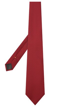 Мужской шелковый галстук CANALI красного цвета по цене 11500 руб., арт. 18/HJ03122 | Фото 2 Мужской шелковый галстук CANALI красного цвета, арт. 18/HJ03122 | Фото 2