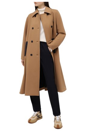 Женские шерстяные брюки KITON темно-синего цвета по цене 79950 руб., арт. D37102K05I22 | Фото 2 Женские шерстяные брюки KITON темно-синего цвета, арт. D37102K05I22 | Фото 2