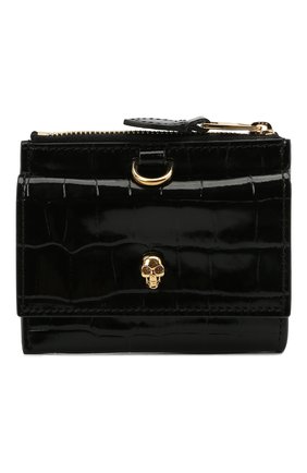 Женский кожаный футляр для кредитных карт ALEXANDER MCQUEEN черного цвета по цене 45200 руб., арт. 648023/1JMFG | Фото 1 Женский кожаный футляр для кредитных карт ALEXANDER MCQUEEN черного цвета, арт. 648023/1JMFG | Фото 1