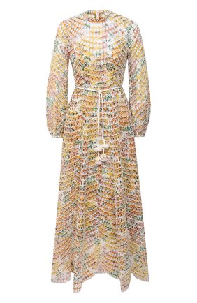Женское платье ZIMMERMANN желтого цвета по цене 106000 руб., арт. 9836DP0P | Фото 1 Женское платье ZIMMERMANN желтого цвета, арт. 9836DP0P | Фото 1