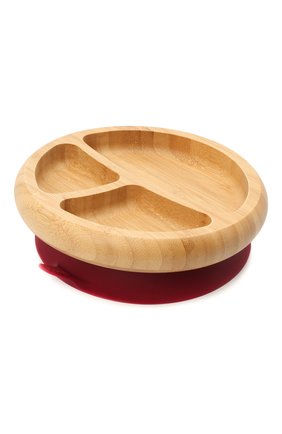 Детского тарелка с ложкой AVANCHY красного цвета, арт. MBPL | Фото 2 (Кросс-КТ: Посуда; Материал: Растительное волокно)