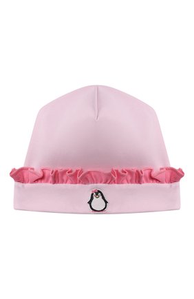 Детского хлопковая шапка MAGNOLIA BABY розового цвета, арт. 788-60-PK | Фото 1 (Материал: Хлопок, Текстиль; Региональные ограничения белый список (Axapta Mercury): RU)