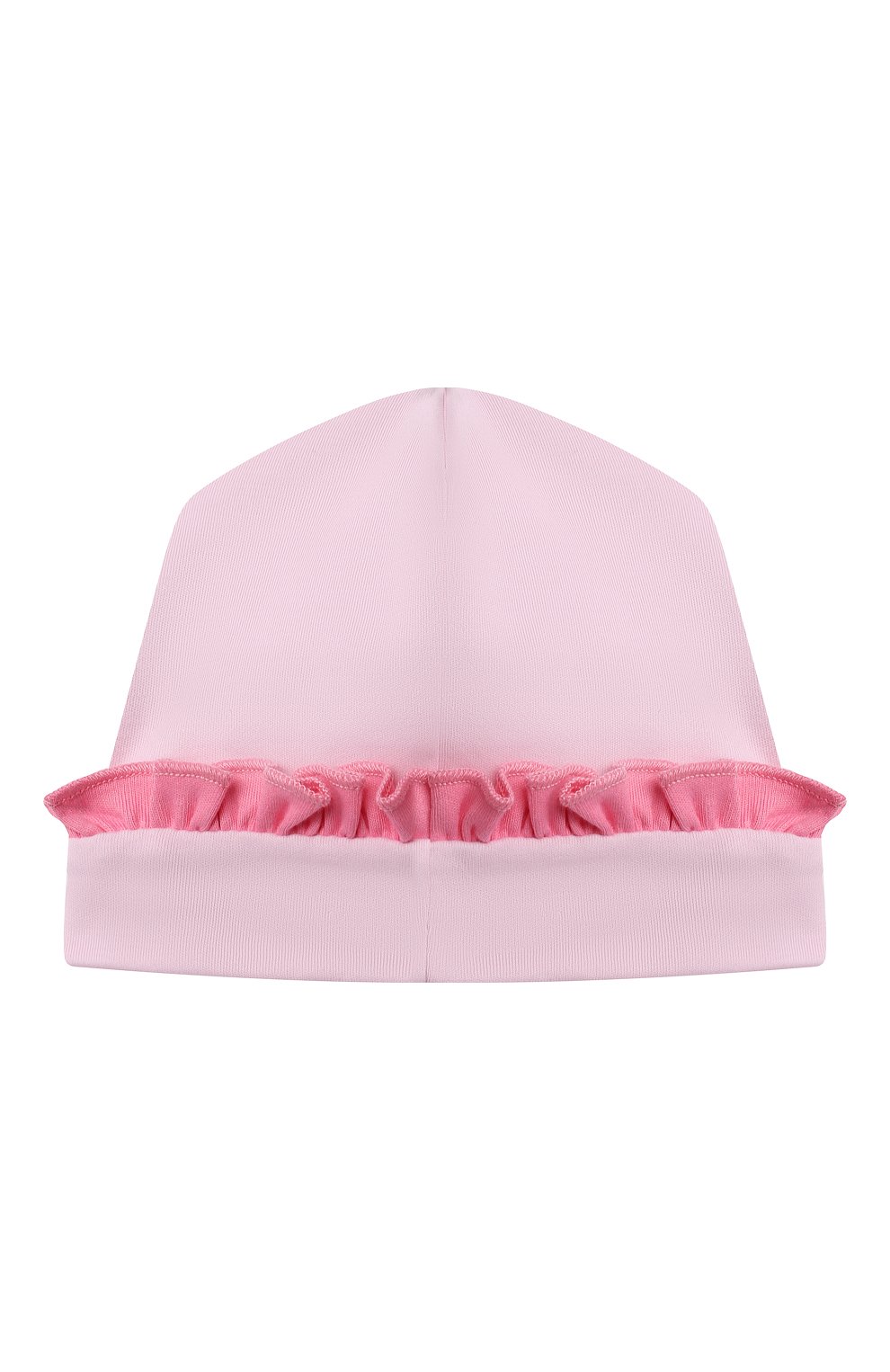 Детского хлопковая шапка MAGNOLIA BABY розового цвета, арт. 788-60-PK | Фото 2 (Материал: Текстиль, Хлопок; Региональные ограничения белый список (Axapta Mercury): RU)