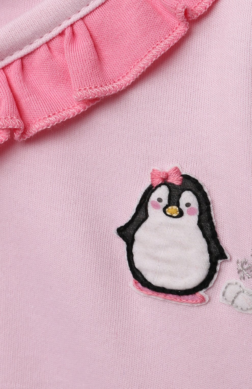 Детский комплект из распашонки и ползунков MAGNOLIA BABY розового цвета по цене 4700 руб., арт. 788-732P-PK | Фото 6 Детский комплект из распашонки и ползунков MAGNOLIA BABY розового цвета, арт. 788-732P-PK | Фото 6