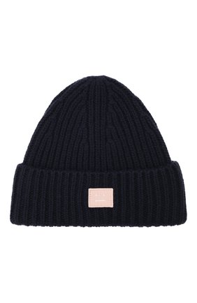 Детского шерстяная шапка ACNE STUDIOS темно-синего цвета по цене 4865 руб., арт. D40001 | Фото 1 Детского шерстяная шапка ACNE STUDIOS темно-синего цвета, арт. D40001 | Фото 1
