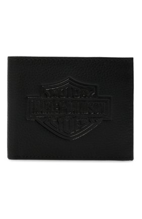 Мужской кожаное портмоне HARLEY-DAVIDSON черного цвета по цене 3720 руб., арт. MSB8361-Black | Фото 1 Мужской кожаное портмоне HARLEY-DAVIDSON черного цвета, арт. MSB8361-Black | Фото 1