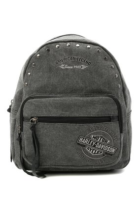 Женский рюкзак HARLEY-DAVIDSON черного цвета по цене 11710 руб., арт. WDD8608-Charcoal | Фото 1 Женский рюкзак HARLEY-DAVIDSON черного цвета, арт. WDD8608-Charcoal | Фото 1