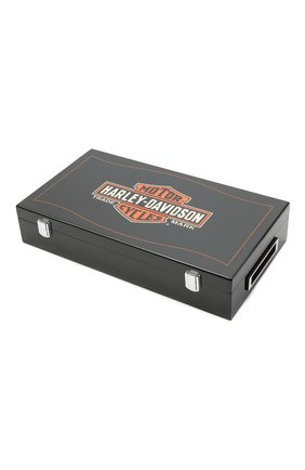 Набор для игры в покер HARLEY-DAVIDSON разноцветного цвета по цене 53240 руб., арт. 69300 | Фото 1 Набор для игры в покер HARLEY-DAVIDSON разноцветного цвета, арт. 69300 | Фото 1