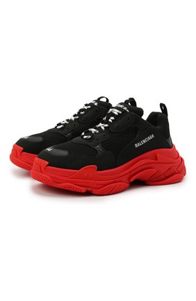 Мужские комбинированные кроссовки triple s BALENCIAGA черного цвета по цене 77150 руб., арт. 536737/W2FZ1 | Фото 1 Мужские комбинированные кроссовки triple s BALENCIAGA черного цвета, арт. 536737/W2FZ1 | Фото 1