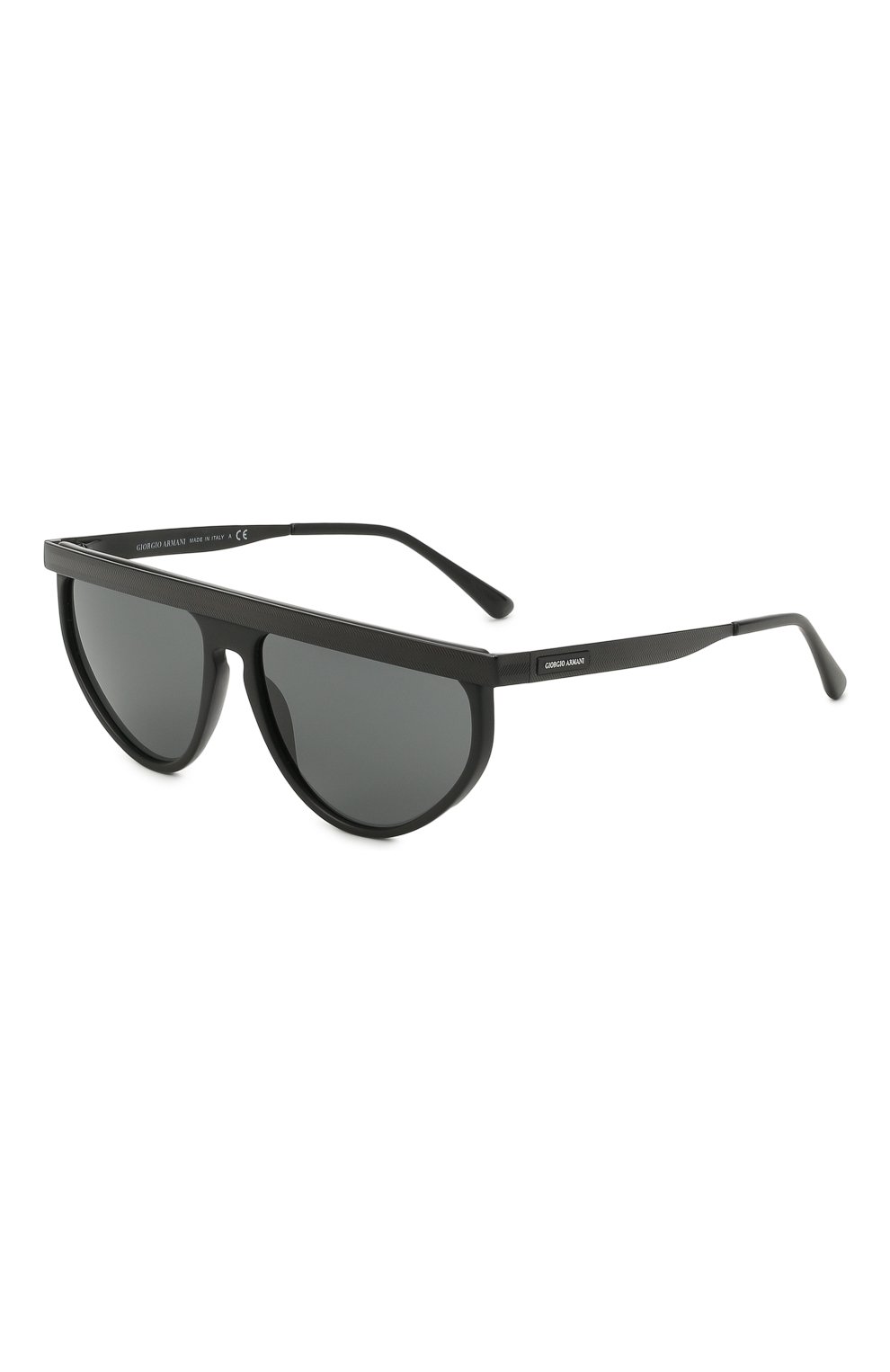 Мужские солнцезащитные очки GIORGIO ARMANI черного цвета, арт. AR6117 | Фото 1