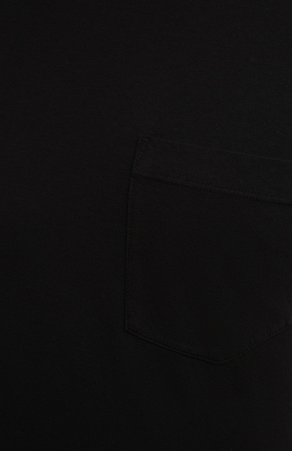 Мужская хлопковая футболка JAMES PERSE черного цвета, арт. MLJ3282 | Фото 5 (Принт: Без принта; Рукава: Короткие; Длина (для топов): Стандартные; Материал внешний: Хлопок; Стили: Кэжуэл)