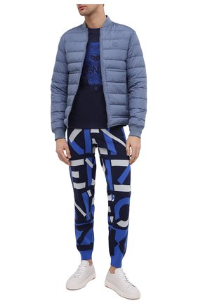 Мужские джоггеры kenzo sport KENZO синего цвета по цене 31700 руб., арт. FB55PA5313SC | Фото 2 Мужские джоггеры kenzo sport KENZO синего цвета, арт. FB55PA5313SC | Фото 2