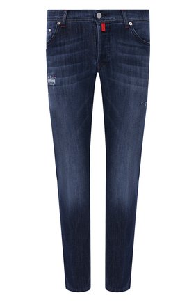 Мужские джинсы KITON синего цвета по цене 107000 руб., арт. UPNJSM/J07T27 | Фото 1 Мужские джинсы KITON синего цвета, арт. UPNJSM/J07T27 | Фото 1