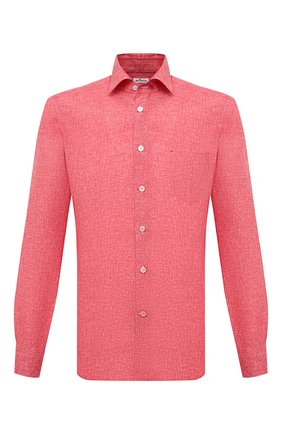 Мужская хлопковая рубашка KITON красного цвета по цене 49950 руб., арт. UMCNERH0768506 | Фото 1 Мужская хлопковая рубашка KITON красного цвета, арт. UMCNERH0768506 | Фото 1