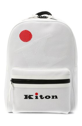 Мужской текстильный рюкзак KITON белого цвета по цене 88800 руб., арт. UBFITKN00820 | Фото 1 Мужской текстильный рюкзак KITON белого цвета, арт. UBFITKN00820 | Фото 1