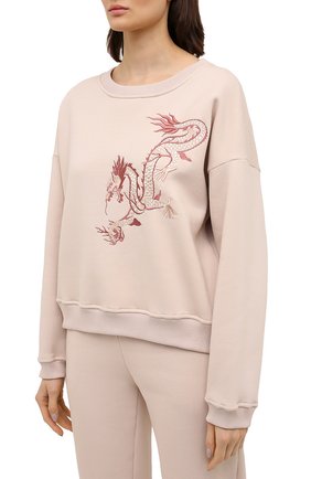 Женский костюм SEVEN LAB бежевого цвета по цене 20580 руб., арт. SWPW20-dragon2 EM beige | Фото 2 Женский костюм SEVEN LAB бежевого цвета, арт. SWPW20-dragon2 EM beige | Фото 2