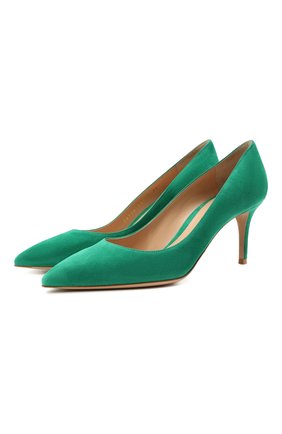 Женские замшевые туфли gianvito 70 GIANVITO ROSSI зеленого цвета по цене 51650 руб., арт. G26770.70RIC.CAMEMER | Фото 1 Женские замшевые туфли gianvito 70 GIANVITO ROSSI зеленого цвета, арт. G26770.70RIC.CAMEMER | Фото 1