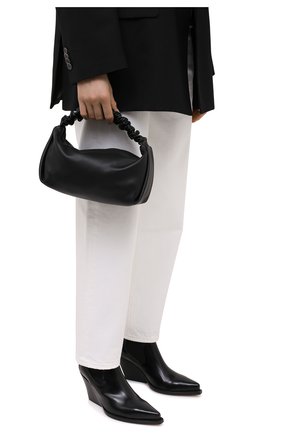 Женская сумка scrunchie small ALEXANDER WANG черного цвета по цене 41350 руб., арт. 20C220R153 | Фото 2 Женская сумка scrunchie small ALEXANDER WANG черного цвета, арт. 20C220R153 | Фото 2