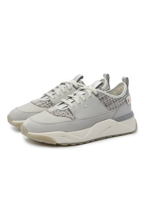 Женские комбинированные кроссовки SANTONI серого цвета по цене 38700 руб., арт. WBI060832BGTXHNNG41 | Фото 1 Женские комбинированные кроссовки SANTONI серого цвета, арт. WBI060832BGTXHNNG41 | Фото 1