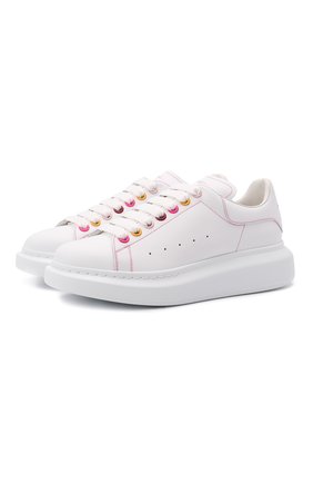 Женские кожаные кеды xl sole ALEXANDER MCQUEEN белого цвета по цене 38300 руб., арт. 553770/WHZ4S | Фото 1 Женские кожаные кеды xl sole ALEXANDER MCQUEEN белого цвета, арт. 553770/WHZ4S | Фото 1 (Материал внутренний: Натуральная кожа; Подошва: Платформа)