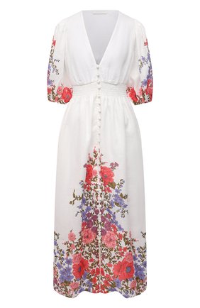 Женское льняное платье ZIMMERMANN разноцветного цвета по цене 59950 руб., арт. 9695DP0P | Фото 1 Женское льняное платье ZIMMERMANN разноцветного цвета, арт. 9695DP0P | Фото 1