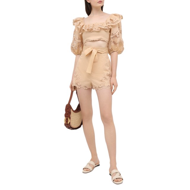 фото Хлопковые шорты zimmermann