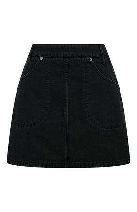 Женская джинсовая юбка KENZO черного цвета по цене 23500 руб., арт. FB52DJ2596EB | Фото 1 Женская джинсовая юбка KENZO черного цвета, арт. FB52DJ2596EB | Фото 1