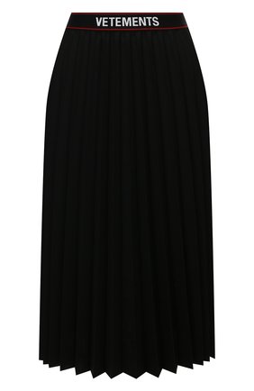 Женская юбка VETEMENTS черного цвета по цене 78250 руб., арт. WE51SK400B 1210/BLACK | Фото 1 Женская юбка VETEMENTS черного цвета, арт. WE51SK400B 1210/BLACK | Фото 1