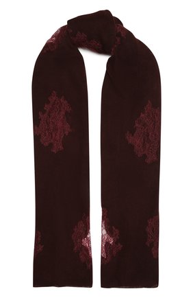 Женская кашемировая шаль VINTAGE SHADES бордового цвета по цене 36300 руб., арт. 14090A | Фото 1 Женская кашемировая шаль VINTAGE SHADES бордового цвета, арт. 14090A | Фото 1