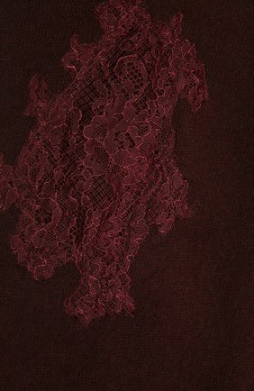 Женская кашемировая шаль VINTAGE SHADES бордового цвета по цене 36300 руб., арт. 14090A | Фото 2 Женская кашемировая шаль VINTAGE SHADES бордового цвета, арт. 14090A | Фото 2