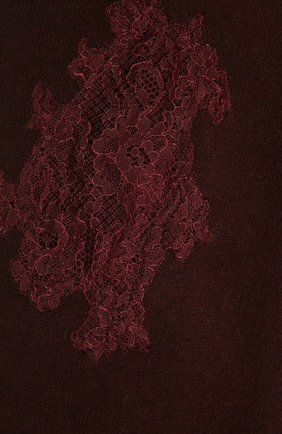 Женская кашемировая шаль VINTAGE SHADES бордового цвета, арт. 14090A | Фото 2 (Материал: Кашемир, Шерсть, Текстиль)
