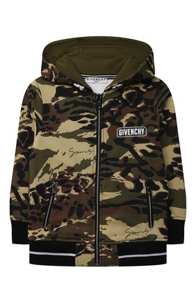 Детский хлопковая толстовка GIVENCHY хаки цвета по цене 42550 руб., арт. H25230 | Фото 1 Детский хлопковая толстовка GIVENCHY хаки цвета, арт. H25230 | Фото 1 (Мальчики Кросс-КТ: Толстовка-одежда; Рукава: Длинные; Материал внешний: Хлопок; Региональные ограничения белый список (Axapta Mercury): RU; Ростовка одежда: 10 - 11 лет | 140 - 146см, 12 лет | 152 см, 4 года | 104 см, 5 лет | 110 см, 6 лет | 116 см, 8 лет | 128 см)