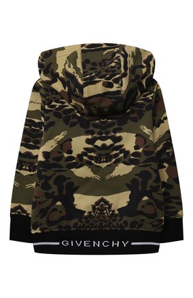 Детский хлопковая толстовка GIVENCHY хаки цвета по цене 42550 руб., арт. H25230 | Фото 2 Детский хлопковая толстовка GIVENCHY хаки цвета, арт. H25230 | Фото 2 (Мальчики Кросс-КТ: Толстовка-одежда; Рукава: Длинные; Материал внешний: Хлопок; Региональные ограничения белый список (Axapta Mercury): RU; Ростовка одежда: 10 - 11 лет | 140 - 146см, 12 лет | 152 см, 4 года | 104 см, 5 лет | 110 см, 6 лет | 116 см, 8 лет | 128 см)
