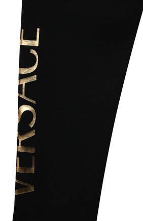 Детские хлопковые леггинсы VERSACE черного цвета по цене 11750 руб., арт. 1000205/1A00328 | Фото 3 Детские хлопковые леггинсы VERSACE черного цвета, арт. 1000205/1A00328 | Фото 3 (Региональные ограничения белый список (Axapta Mercury): RU; Ростовка одежда: 12 мес | 80 см, 18 мес | 86 см, 24 мес | 92 см, 3 мес | 62 см, 36 мес | 98 см, 6 мес | 68 см, 9 мес | 74 см)