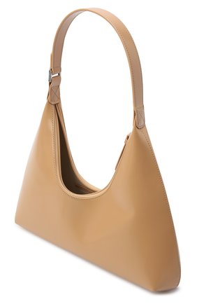 Женская сумка amber large BY FAR бежевого цвета, арт. 20PFAMRSCEWLAR | Фото 4 (Сумки-технические: Сумки top-handle; Размер: medium, large; Материал: Натуральная кожа)