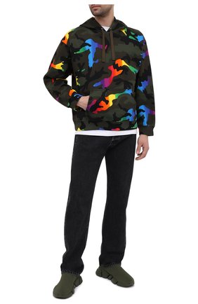 Мужские текстильные кроссовки speed 2.0 BALENCIAGA хаки цвета по цене 87100 руб., арт. 617239/W2DB1 | Фото 2 Мужские текстильные кроссовки speed 2.0 BALENCIAGA хаки цвета, арт. 617239/W2DB1 | Фото 2