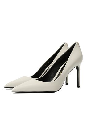 Женские кожаные туфли t-screw TOM FORD белого цвета по цене 56800 руб., арт. W2326T-LCL002 | Фото 1 Женские кожаные туфли t-screw TOM FORD белого цвета, арт. W2326T-LCL002 | Фото 1