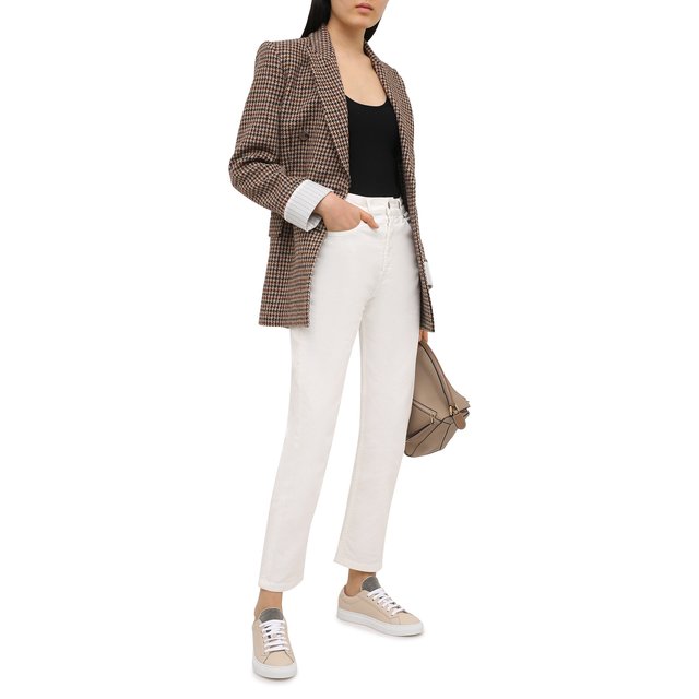 фото Кожаные кеды brunello cucinelli