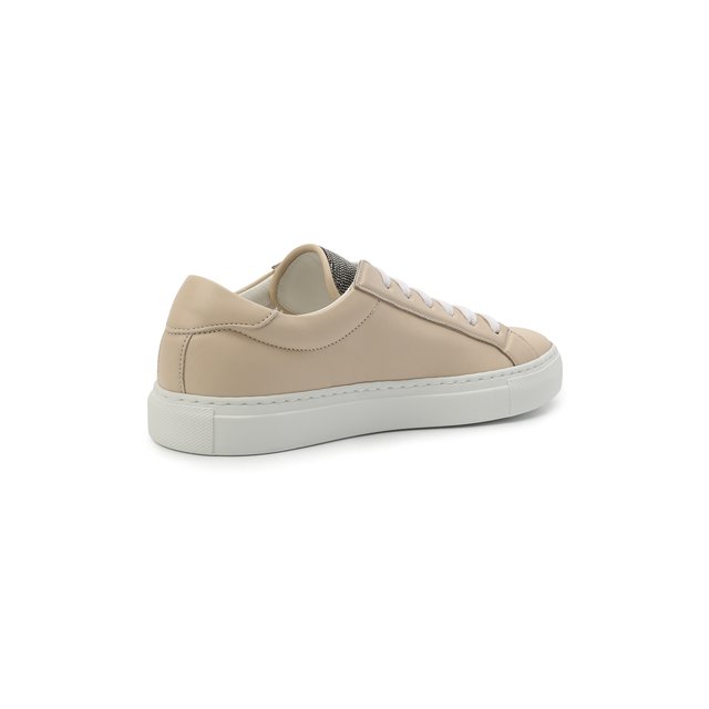 фото Кожаные кеды brunello cucinelli