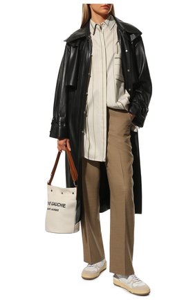 Женские текстильные кеды LANVIN белого цвета по цене 52850 руб., арт. FW-SKDK00-NASH-A20 | Фото 2 Женские текстильные кеды LANVIN белого цвета, арт. FW-SKDK00-NASH-A20 | Фото 2